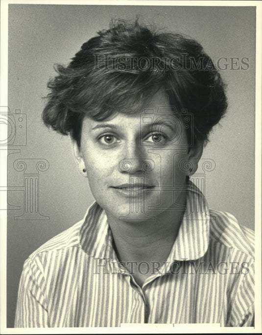 1987 Press Photo Vicki Soukup Sentinel Reporter - mjc00125 - Historic Images