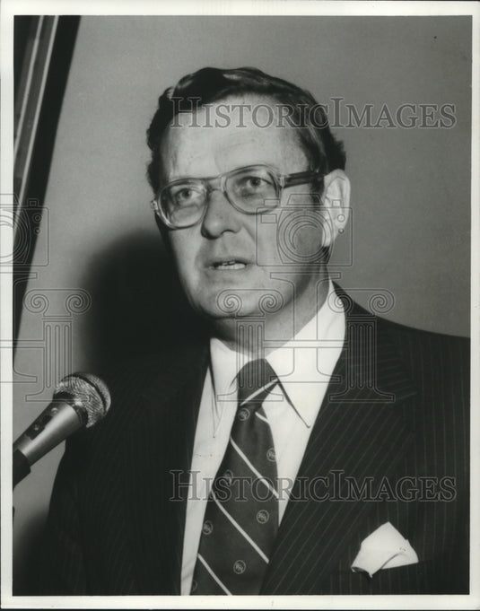 1979 Press Photo Vice President of Dean Witter Reynolds Inc. Robert H. Stovall - Historic Images