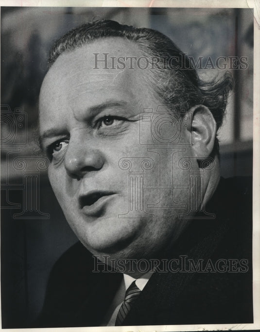 1964, Kurt Schmuecker, Minister of Economics, West Germany - Historic Images