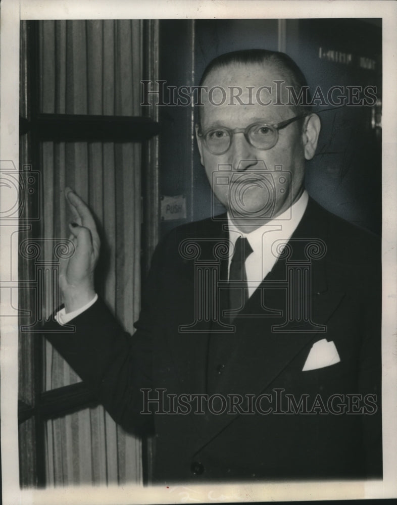 1951 Press Photo Ex-Lt. Gen. Hans Speidel may command West Germany's future army - Historic Images
