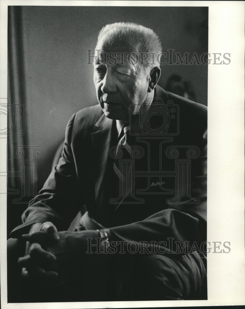 1971 Press Photo Retiring Postal Inspector Raphael Smith - mjc00616 - Historic Images