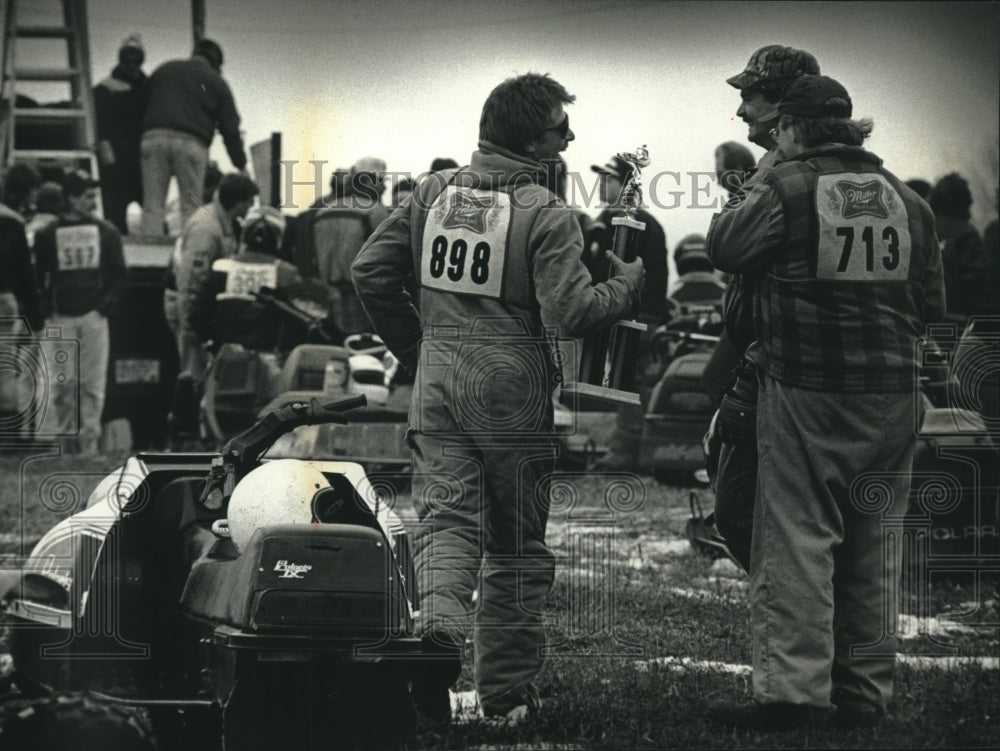 1993 Kurt Baumann, Suburban Sno-Hawks Snowmobile Club, New Berlin - Historic Images