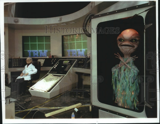 1994 IBM Display at COMDEX/Fall Convention in Las Vegas, Nevada - Historic Images
