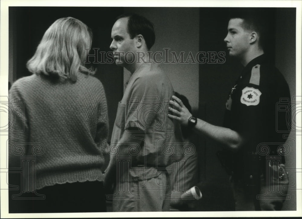 1993, Richard Spaude in court - mjc01107 - Historic Images