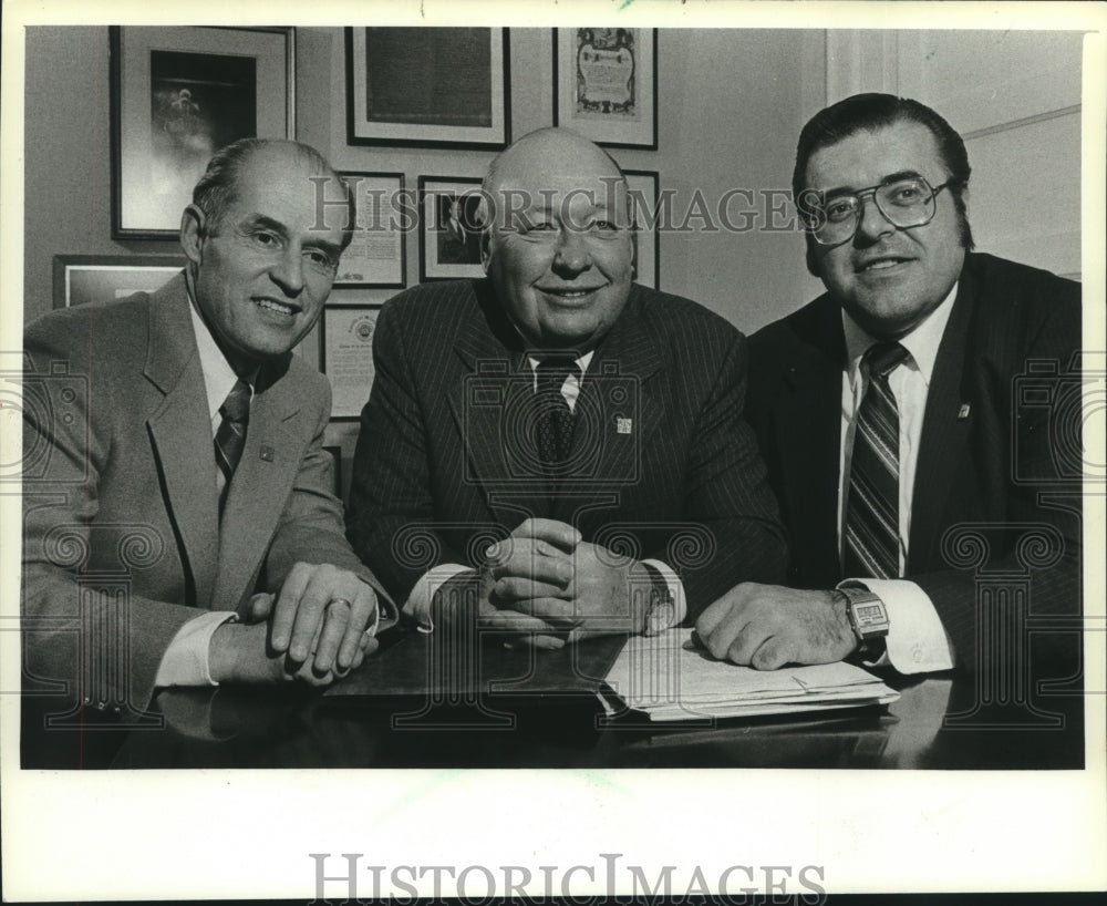 1982, Francis V Cannon,Robert R Spitzer and Thomas W Davis Wisconsin - Historic Images
