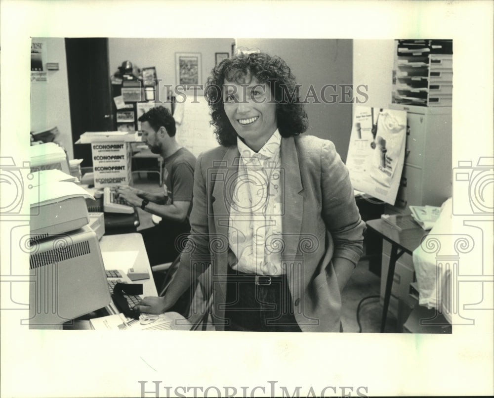 1987, Executive Director of the Badger State Games, Gail Schraufnagel - Historic Images