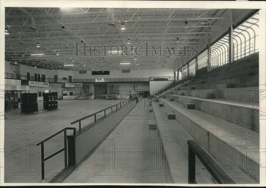 1989, Spooner Area Civic Center in Spooner, Wisconsin - mjc01221 - Historic Images