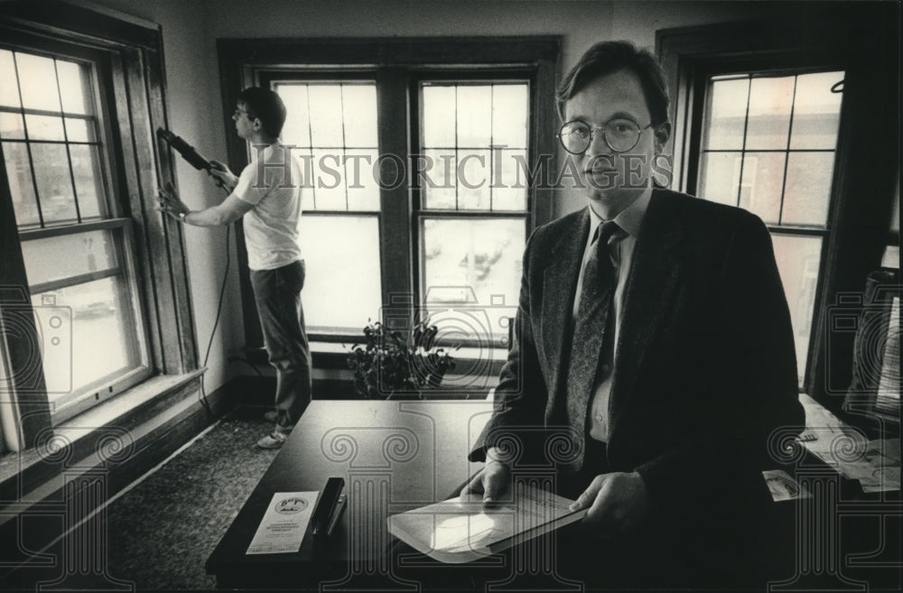 1989, Steven Smith Director of Bay View Community Development Project - Historic Images