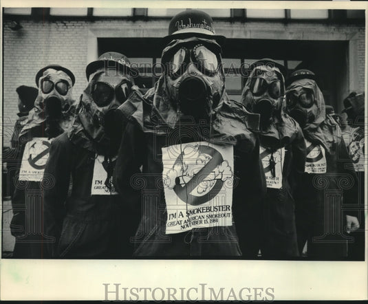 1984 American Cancer Society "Smokebusters," Milwaukee - Historic Images