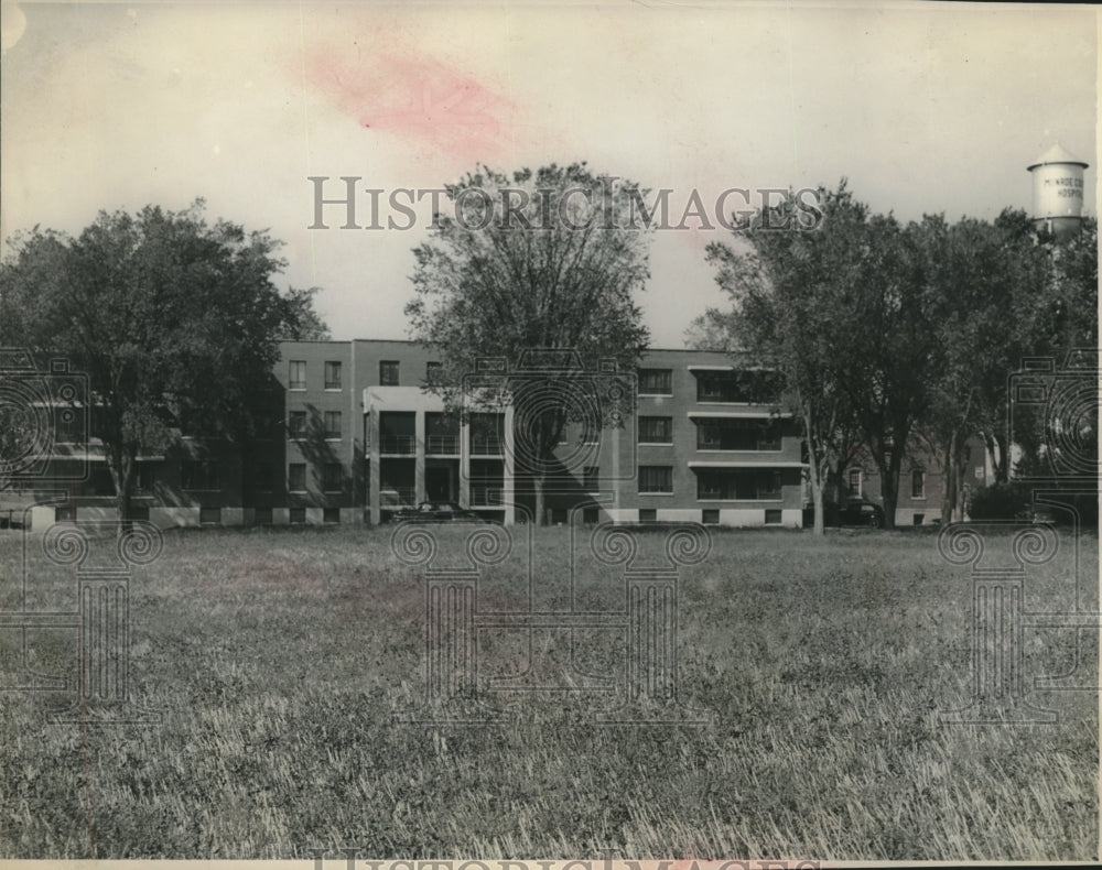 1950 Press Photo Monroe County, Home for the aged, Sparta - mjc01425 - Historic Images