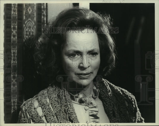 1977 Press Photo Actress Beatrice Straight - mjc01752 - Historic Images