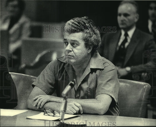 1983, Robert M.Smith to stand trial on felony theft for stealing gems - Historic Images