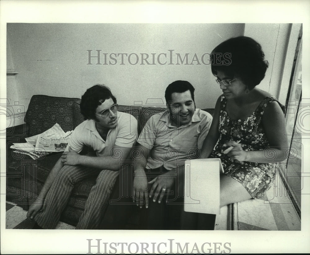 1971 Press Photo Youth coordinator-Puerto Rican Center for Mutual Help Milwaukee - Historic Images