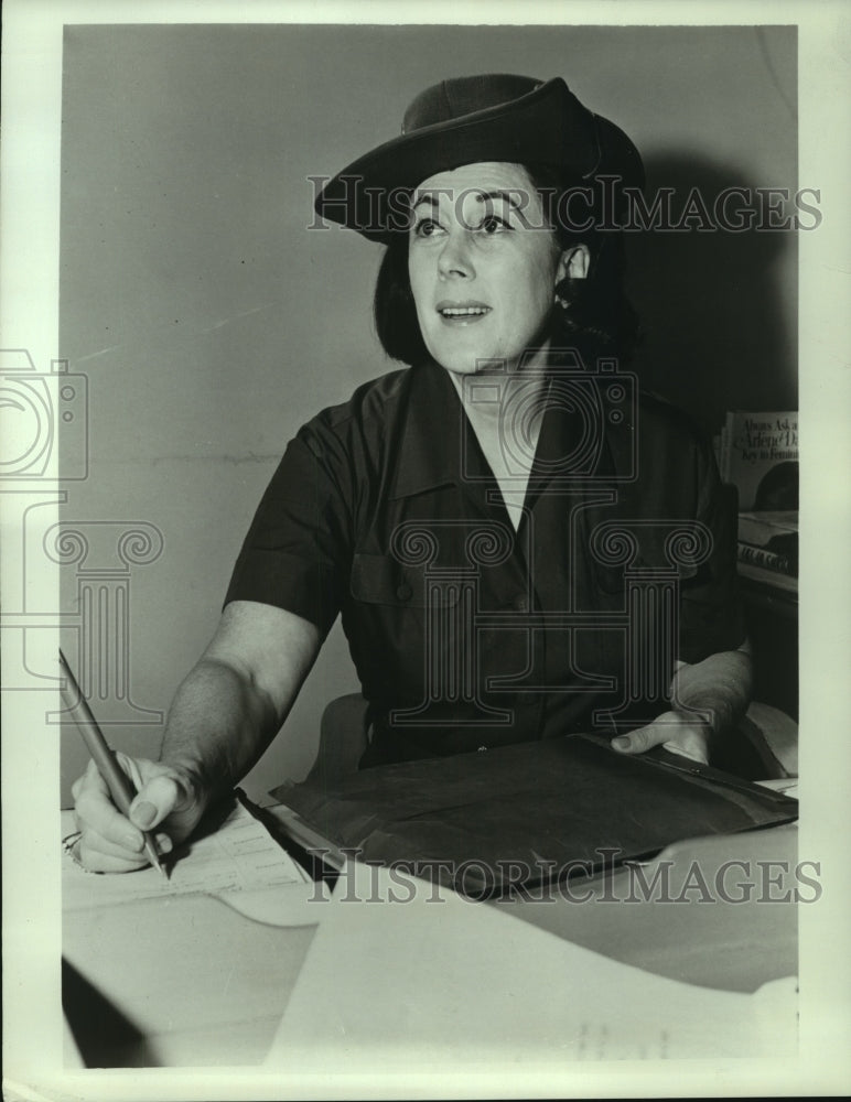1968 Press Photo Lucy Jarvis, NBC Producer - mjc02300 - Historic Images