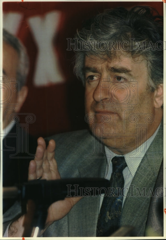 1983, Bosnian Serbian Leader, Radovan Karadzic - mjc02435 - Historic Images