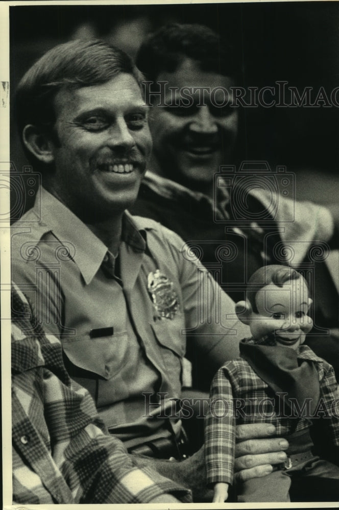 1987, Howdy Doody lookalike contest winner Gary Wallendal, Milwaukee - Historic Images