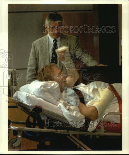 1994, James Oswald, suspect in death of Waukesha police officer - Historic Images