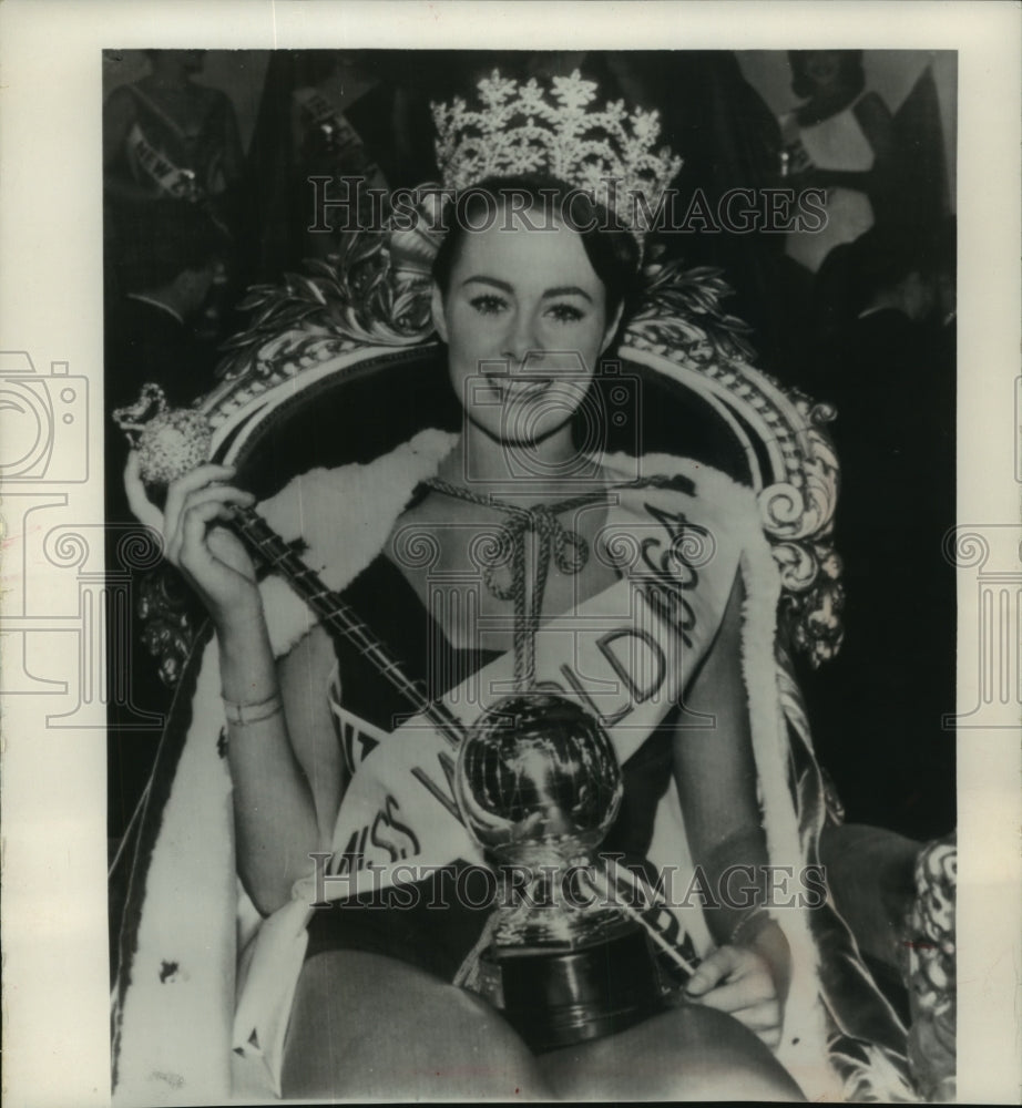 1964 Press Photo Ann Sidney, Miss World, In London - mjc02812 - Historic Images
