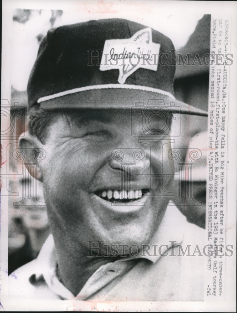 1963 Mike Souchak At Master&#39;s Golf Tourney In Augusta, Georgia - Historic Images