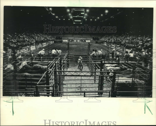 1985 World's Toughest Rodeo at the Arena in Milwaukee, Wisconsin - Historic Images