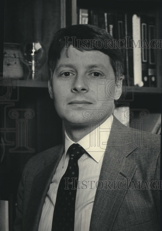 1985, Timothy Tyre, psychologist Waukesha Memorial Hospital - Historic Images
