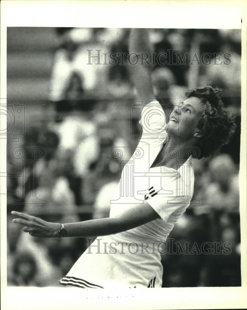 1978 Pam Shriver in action at U.S. Open Tennis tourney New York - Historic Images