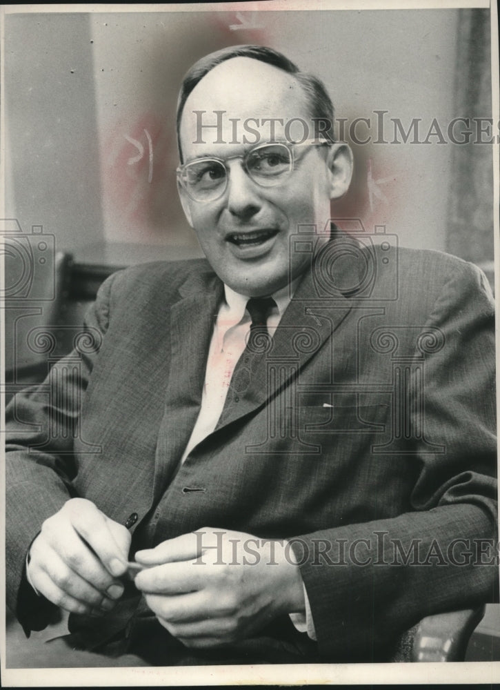 1964 Press Photo Adlai Stevenson III, U.S. Ambassador to the United Nations&#39; son - Historic Images