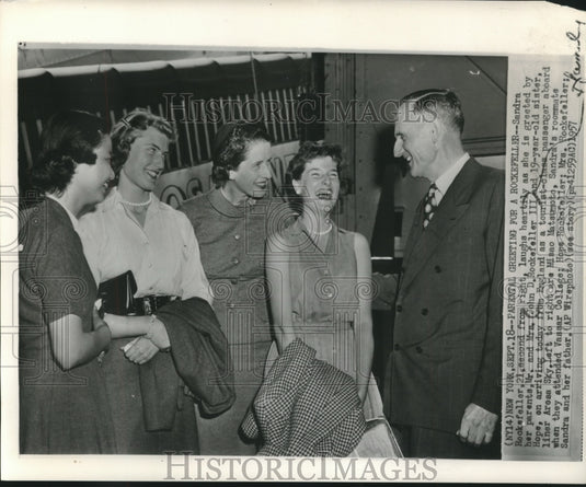 1957, The Rockefeller Family With Misao Mataumoto In New York - Historic Images