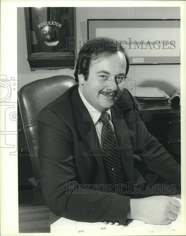 1983, Randy Stortz, Mentor School District administrator, Wisconsin - Historic Images
