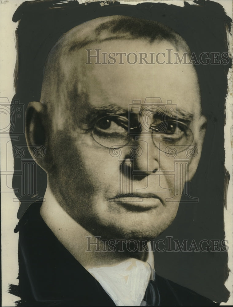 1929 Press Photo Melville E. Stone, manager & counselor of the Associated Press-Historic Images