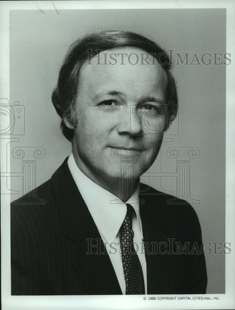 1986 Press Photo Squire Rushnell VP of ABC&#39;s Children&#39;s Programming - mjc05781 - Historic Images