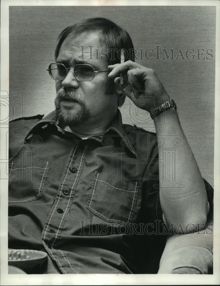 1974 Press Photo Richard L. Timmers, of Midwest Sexual Counseling Center-Historic Images
