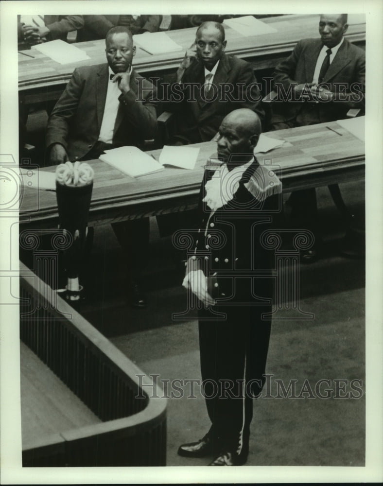 1965, The sergeant-at-arms of Transkeian legislative assembly, Umtata - Historic Images