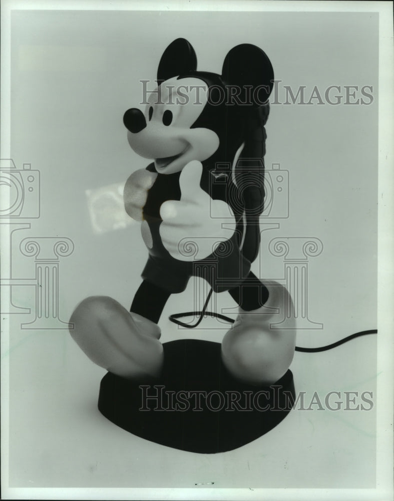 1987, Mickey Mouse Telephone - mjc05943 - Historic Images