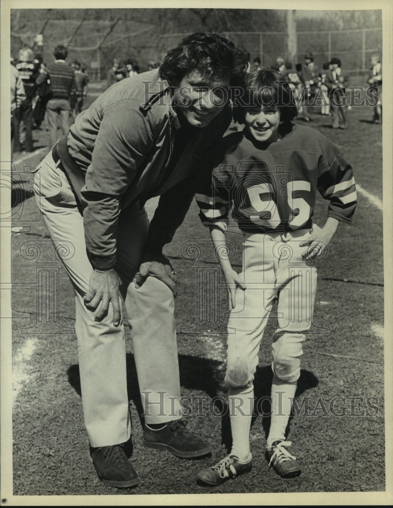 Press Photo Joe Namath, quarterback, actor, and young football player - Historic Images