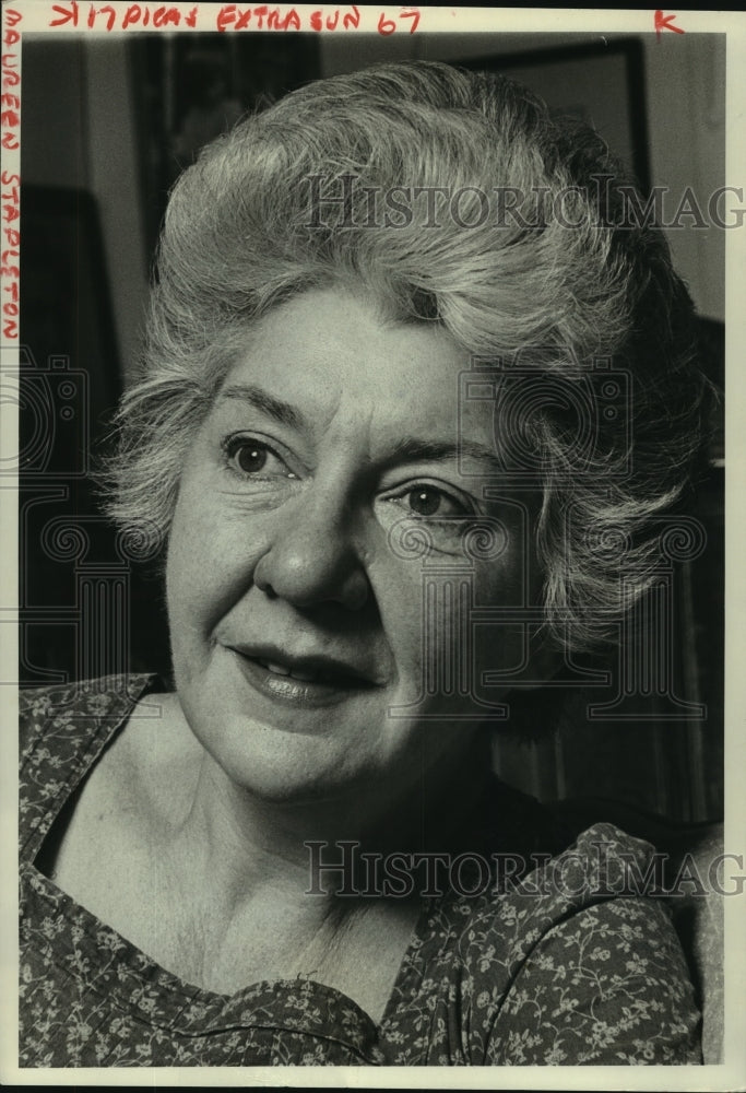 Press Photo Maureen Stapleton- Actress - mjc06258 - Historic Images