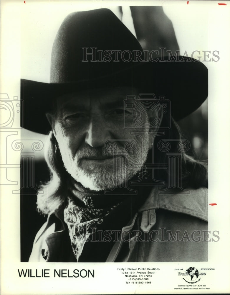 1994 Press Photo Musician Willie Nelson - mjc06280 - Historic Images