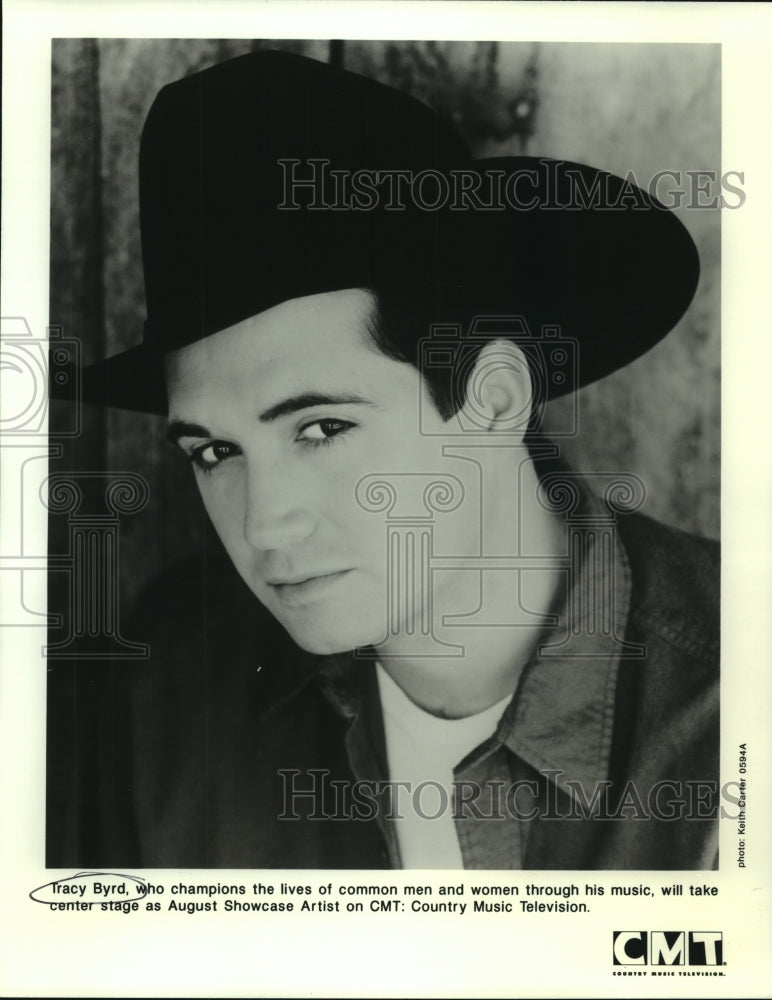 Press Photo Tracy Byrd Country Musician - mjc06355 - Historic Images