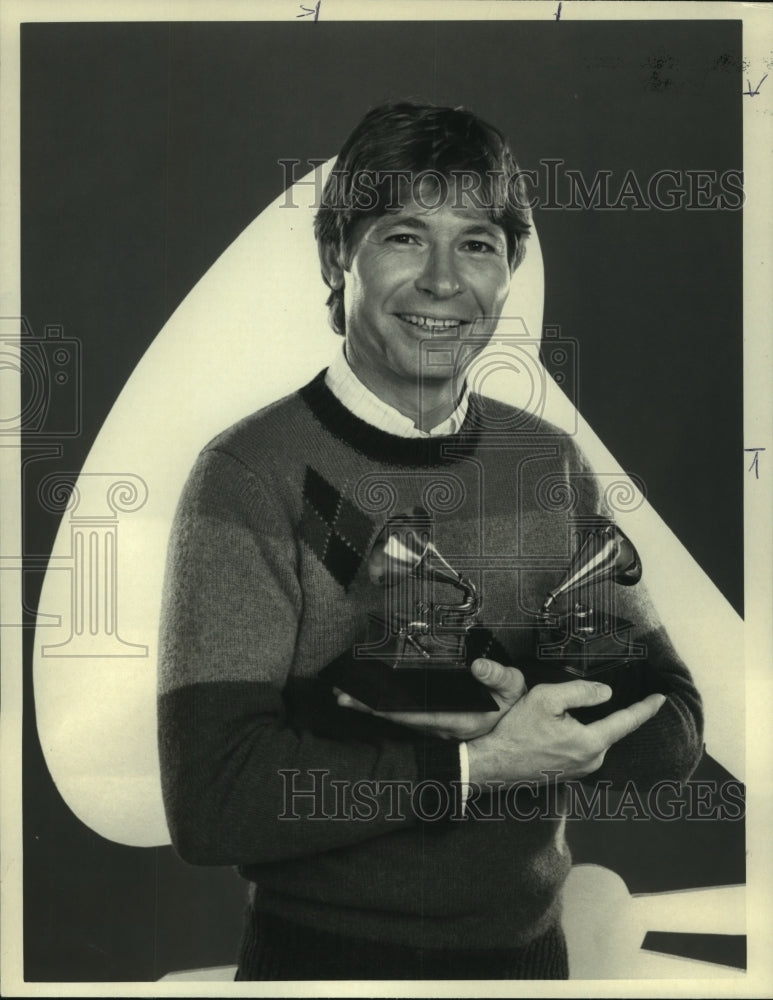 1985 Press Photo John Denver Musician Grammy Awards - mjc06357 - Historic Images