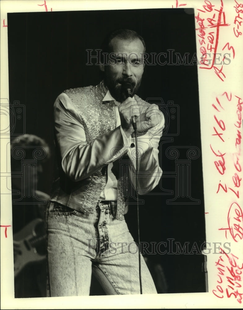 Press Photo Lee Greenwood musician - mjc06402 - Historic Images