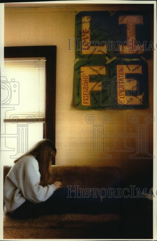 1994, Pewaukee was the site for a teen retreat to promote abstinence. - Historic Images