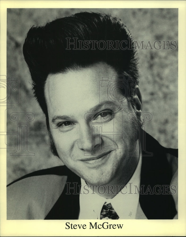 Press Photo Comedian Steve McGrew - mjc06488 - Historic Images