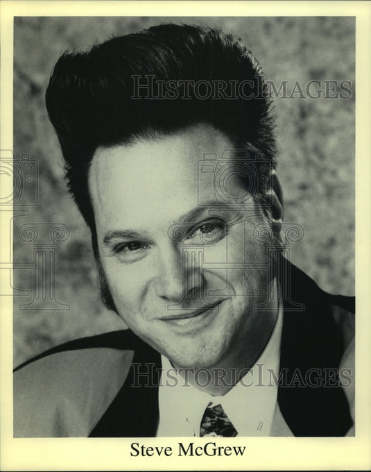 Press Photo Comedian Steve McGrew - mjc06488 - Historic Images