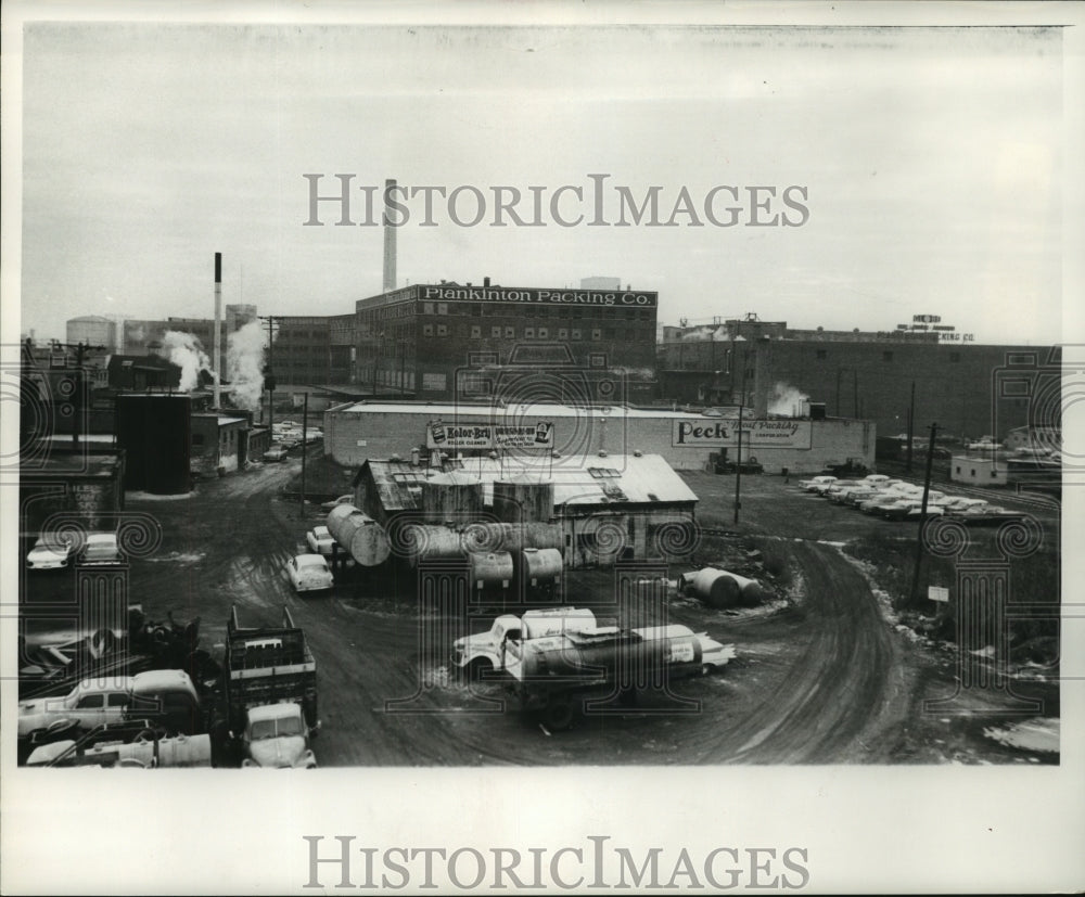 1961, Overall View of Plankinton Packing Company - mjc06599 - Historic Images