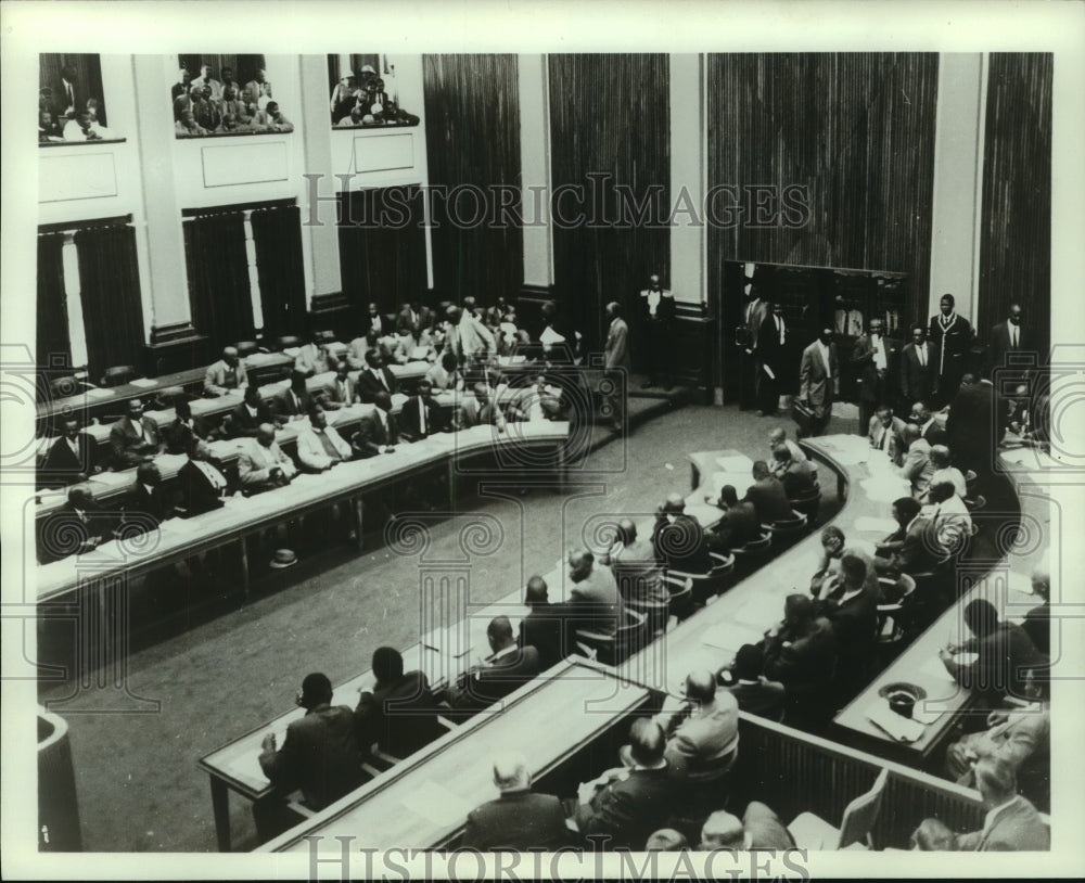 1965 Transkei Legislative Assembly in session, South Africa - Historic Images