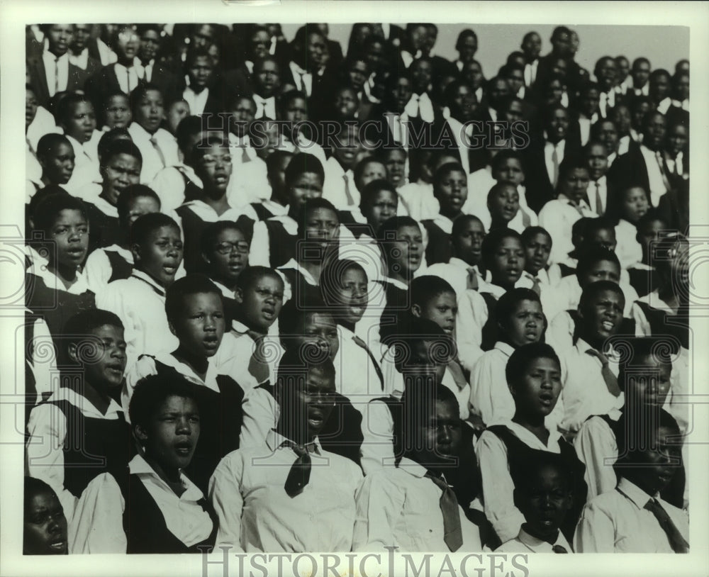 1965, Well dress students in Transkei show a good education program. - Historic Images