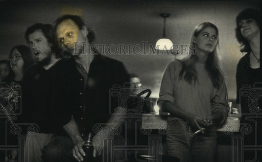 1992 Patrons at Witz End, Stevens Point - Historic Images