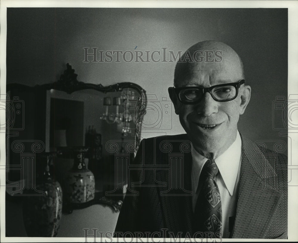 1973 Press Photo Judge Herbert J. Steffes - mjc06666 - Historic Images