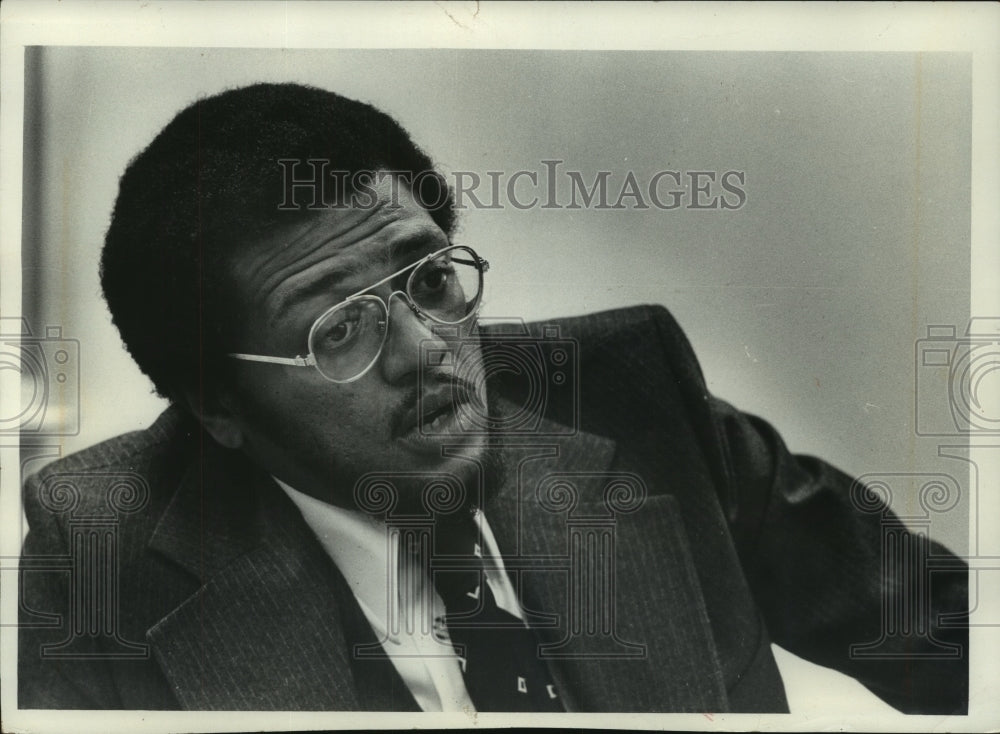1977, Milwaukee County Supervisor Terrance Pitts - mjc06675 - Historic Images