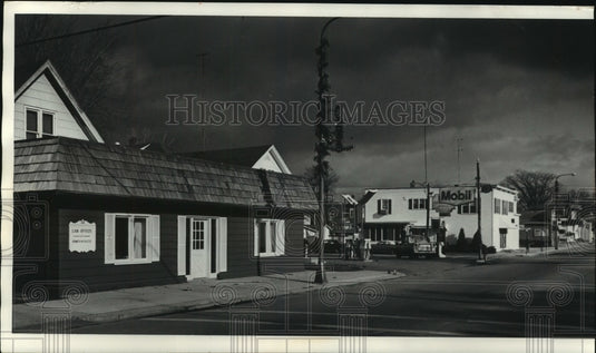 1971, Kenneth Plaisted law office in New Holstein, Wisconsin - Historic Images